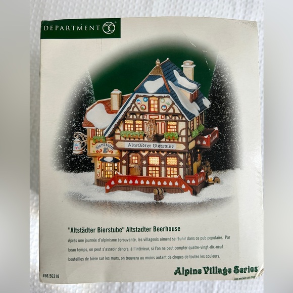Department 56 “Altstadter Beerhouse” - Picture 6 of 7